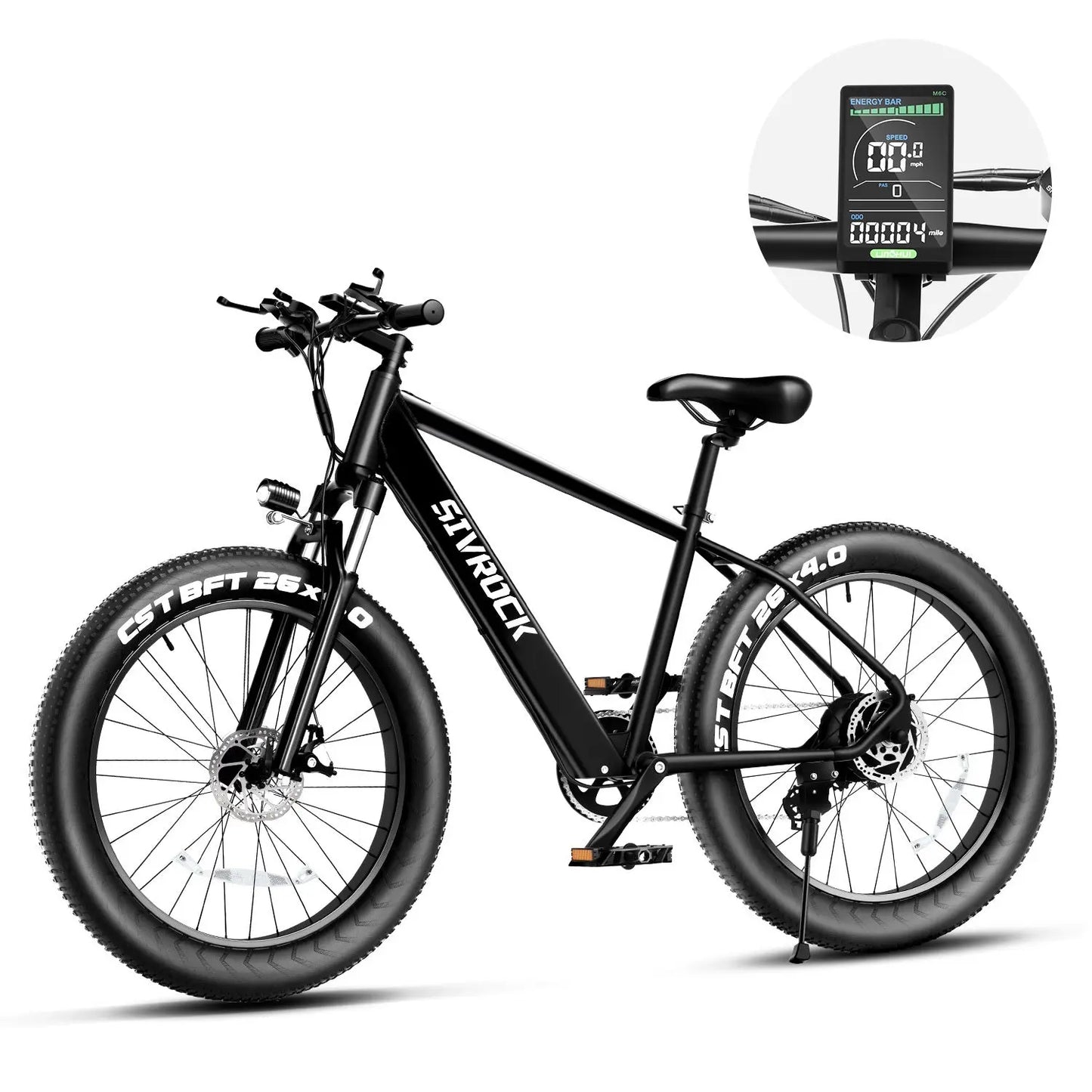 Bike électrique 1000W 48V 15Ah pour adultes, certifié UL et GCC, idéal ville et sentiers. - silvio-alpha-omega-store