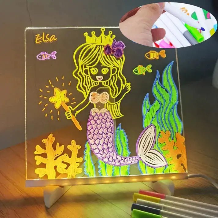 Tableau d'affichage LED avec couleurs - silvio-alpha-omega-store