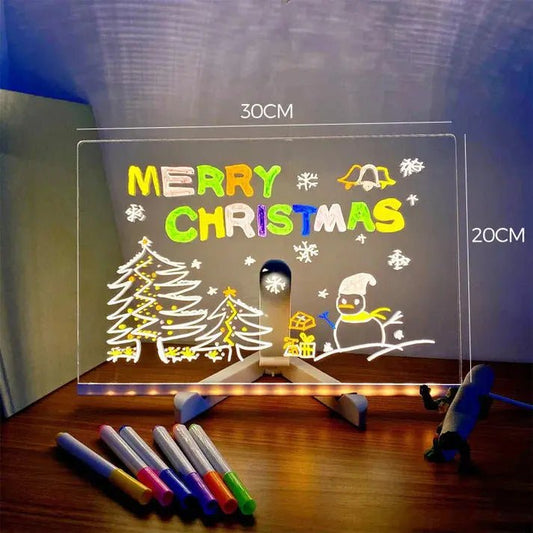 Tableau d'affichage LED avec couleurs - silvio-alpha-omega-store